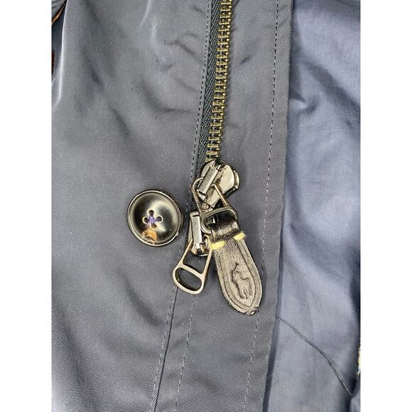 Polo Ralph Lauren Navy and Brown Windbreaker Jacket Size XL - Picture 14 of 16